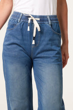 Magic Wide Leg Stretchy Mid Wash Jeans