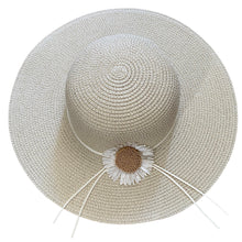 Daisy Detail Straw Hat (2 Colours)