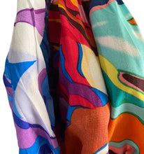 Multicoloured Galaxy Print Bardot Midi Dress (3 Colours)