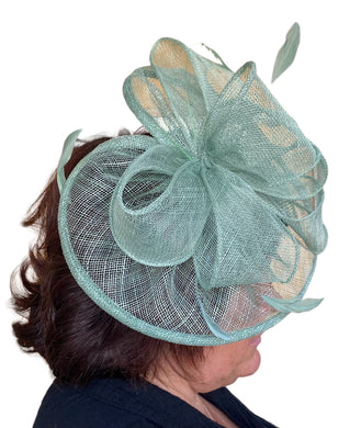 Sinamay Hatinator Style Fascinator (4 Colours)