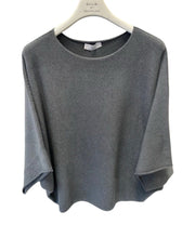 D.EC.K By Decollage 57702 Plain Bell Sleeve Jumper (12 Colours)