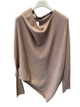 D.E.C.K By Decollage 37709 Plain Asymmetric Jumper (12 Colours)