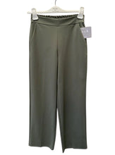 D.E.C.K By Decollage 2435 Punto Milano Plain Wide Leg Trousers (5 Colours)