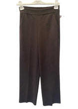 Deck By Decollage 2435 Herringbone Wide Leg Trousers (2 Colours)