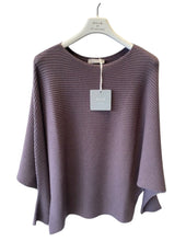 D.E.C.K By Decollage New 7725 Plain Slash Neck Ribbed Jumper (5 Colours)