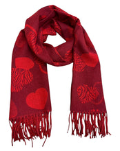 Heart Design Scarf (6 Colours)