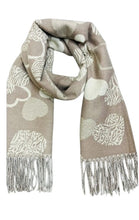 Heart Design Scarf (6 Colours)