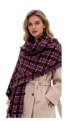 Frances Checked Design Scarf (3 Colours)