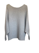 D.E.C.K By Decollage 7725 Plain Slash Neck Jumper (3 Colours)