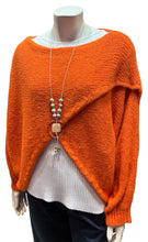 Josie Plain Knit Crossover Jumper (4 Colours)