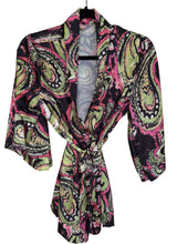 Goose Island 3567 Swirl Print Kimono (2 Colours)