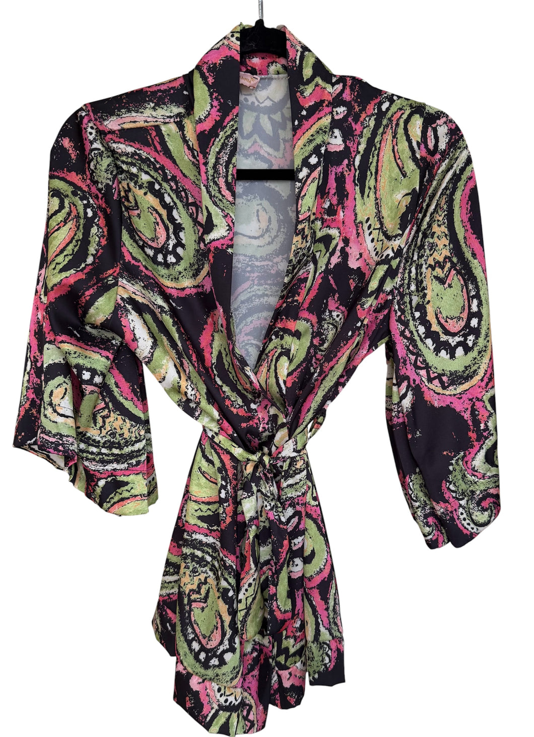 Goose Island 3567 Swirl Print Kimono (2 Colours)