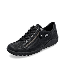 Remonte R1402-00 Kaduna Black Leather Tex Trainers