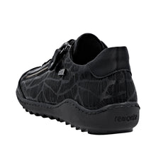 Remonte R1402-00 Kaduna Black Leather Tex Trainers