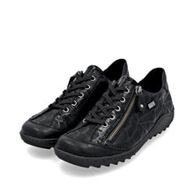 Remonte R1402-00 Kaduna Black Leather Tex Trainers