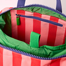 New Roka Canfield Small Circus Print Roll Top Backpack