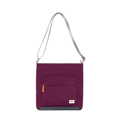 Roka London Kennington Sustainable Crossbody Bag – Midnight, Made From Recycled PET