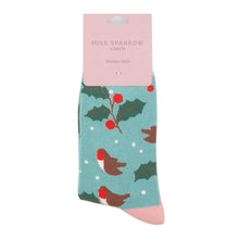 Miss Sparrow SKS406 Winter Hedgerow Bamboo Socks (2 Colours)