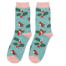 Miss Sparrow SKS406 Winter Hedgerow Bamboo Socks (2 Colours)