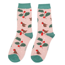 Miss Sparrow SKS406 Winter Hedgerow Bamboo Socks (2 Colours)