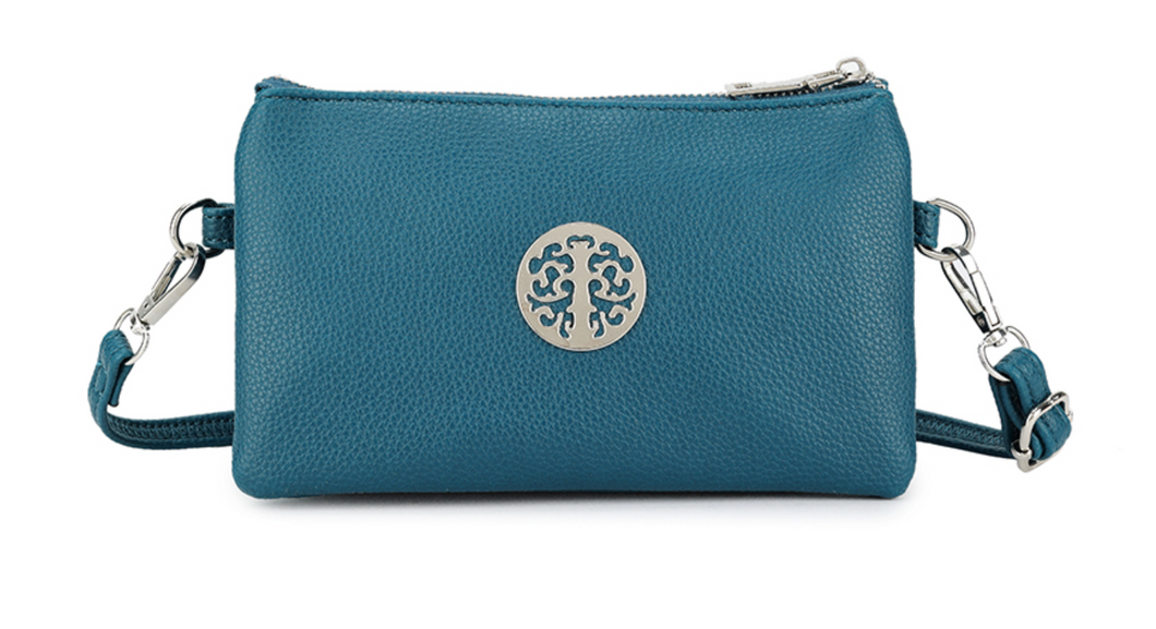 Plain Small Crossbody Bag With Tree Of Life Detail (11 Colours) – Missy  Online: Shoes, Fashion & Accessories Based in Leeds