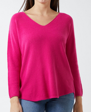Goose Island 3860 Plain V-Neck Jumper With Stitching Detail (11 Colours)