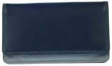 Large Leather Multicoloured Compartment Purse (3 Colours)