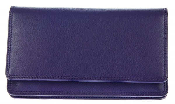 Golunski Purple Large Plain Leather Purse