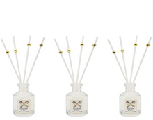 Set Of 3 Stylish Diffuser With A Gold Diamante' Bow (4 Options)