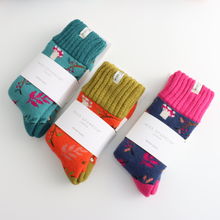 Miss Sparrow TSW038 Winter Woodland Socks (3 Colours)