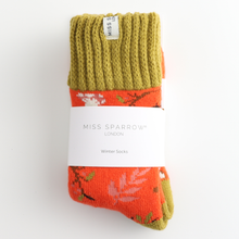Miss Sparrow TSW038 Winter Woodland Socks (3 Colours)