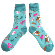 Miss Sparrow TSW038 Winter Woodland Socks (3 Colours)