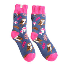 Miss Sparrow TSW038 Winter Woodland Socks (3 Colours)