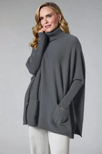 D.E.C.K By Decollage VC333 Roll Neck Button Back Jumper (3 Colours)