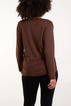 Diamante Star V-Neck Long sleeve jumper (4 Colours)
