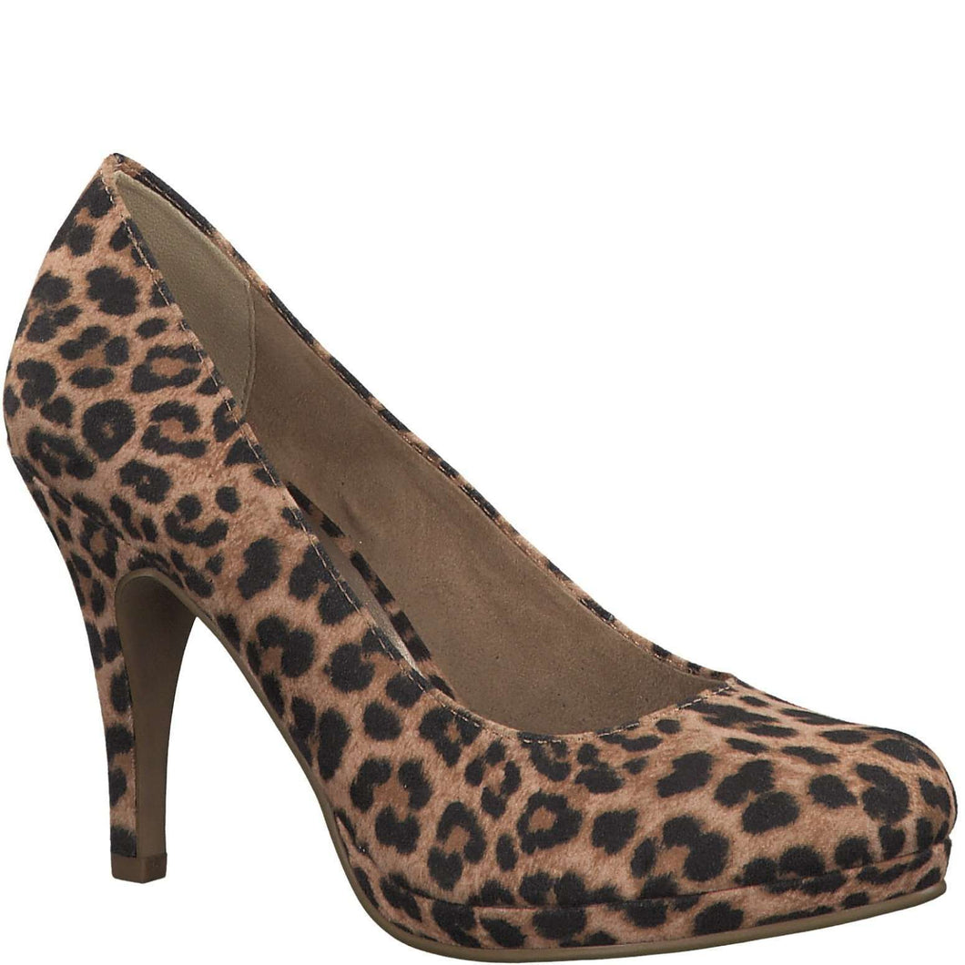 Spike Ankle Strap Leopard High Heel Shoes – Essish