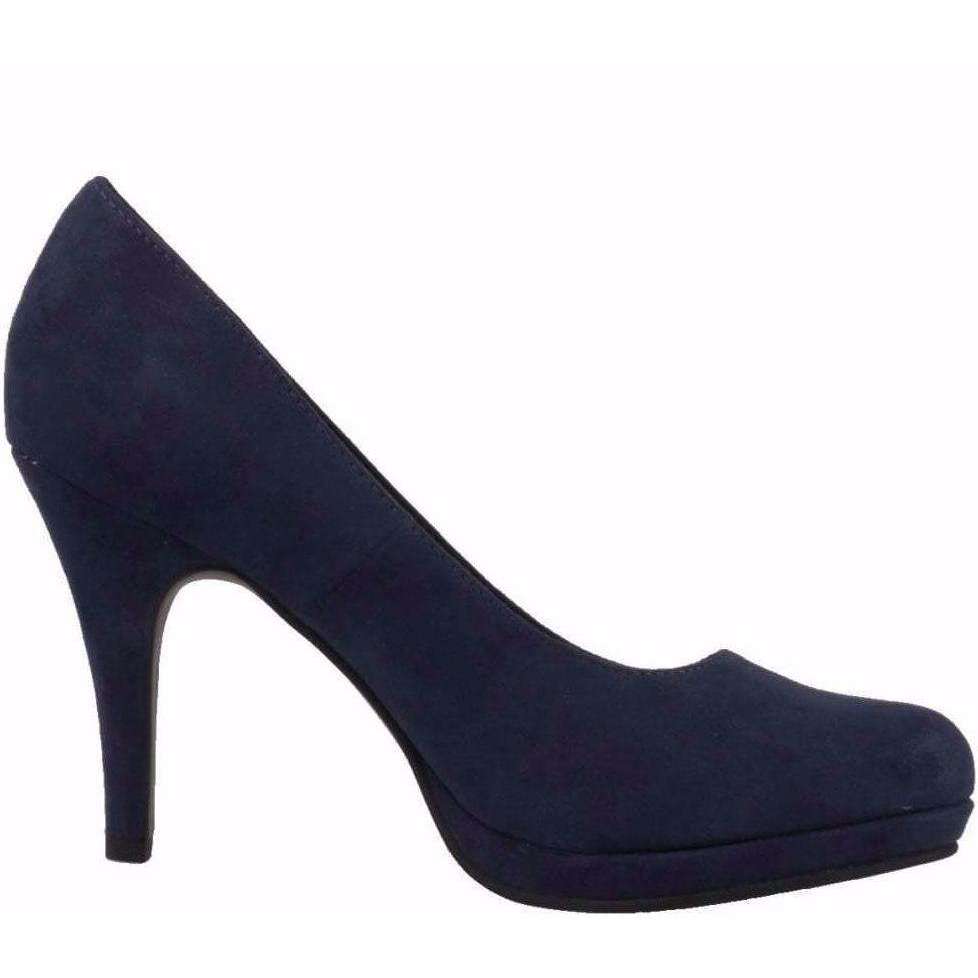 Buy Navy Blue Heeled Shoes for Women by COMFORT PLUS by Payless Online |  Ajio.com