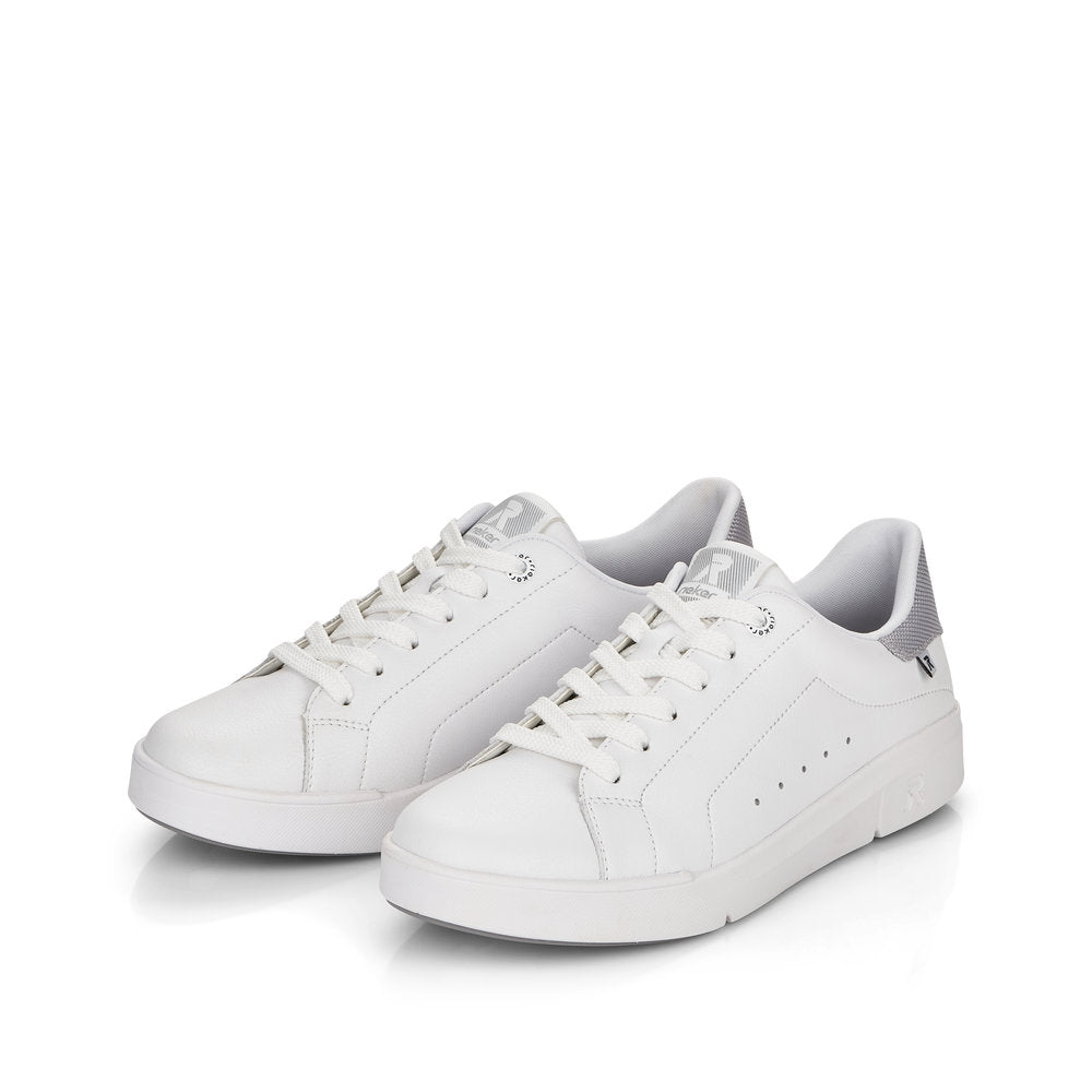 Rieker 41902-80 R-Evolution White Leather Lace-Up Trainer – Missy Shoes, Fashion & Accessories Based in Leeds