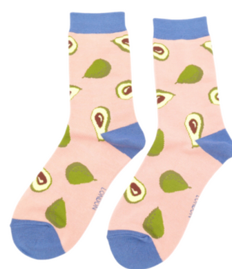 Miss Sparrow Bamboo Avocados Socks (2 Colours)
