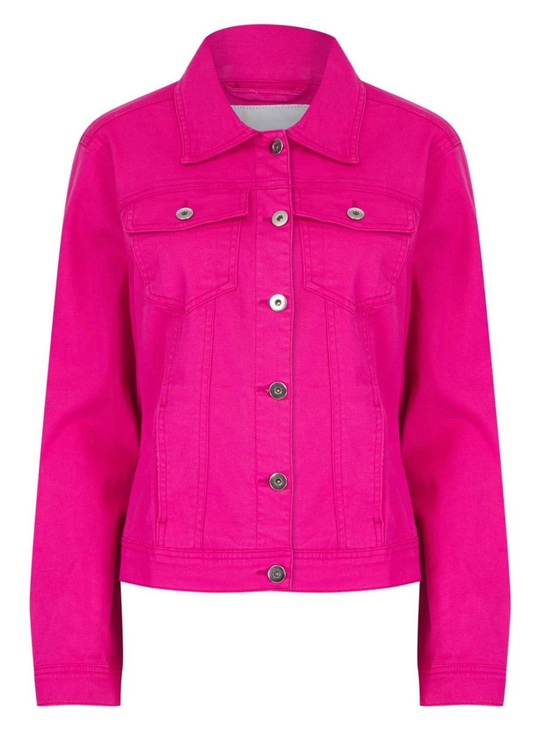 Hot Pink Denim Shacket | Southern Made Apparel & Fine Gifts