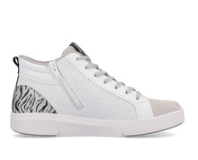 Rieker R Evolution 41908-80 Samira Leather White Combination High Top Trainers