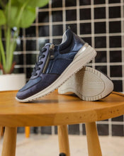 Remonte R3702-14 Rock Leather Navy Combination Trainers