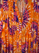 Maxi Tie Dye Print Dress (4Colours)