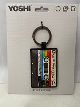 Yoshi YKR TAPE 80S 1 Back To The 80s Leather Keyring