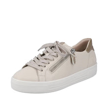 Remonte D0903-61 Rock Pebble Leather Lace-Up Trainers