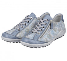 Remonte R1402-11 Odense Blue Combination Leather Trainers