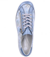 Remonte R1402-11 Odense Blue Combination Leather Trainers
