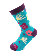 Miss Sparrow Modern Floral Socks (3 Colours)