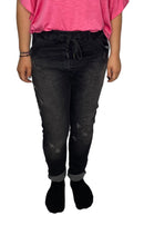Magic Denim Jeans With Frayed Detailing (3 Colours)