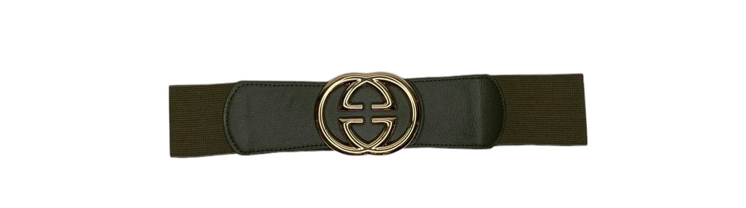 Designer Styled CC Buckle Belt (6 Colours)